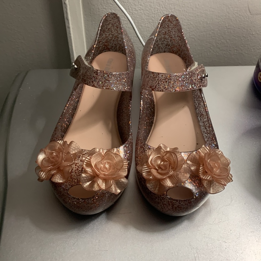 Mini Melissa Pink Shoes sz 12